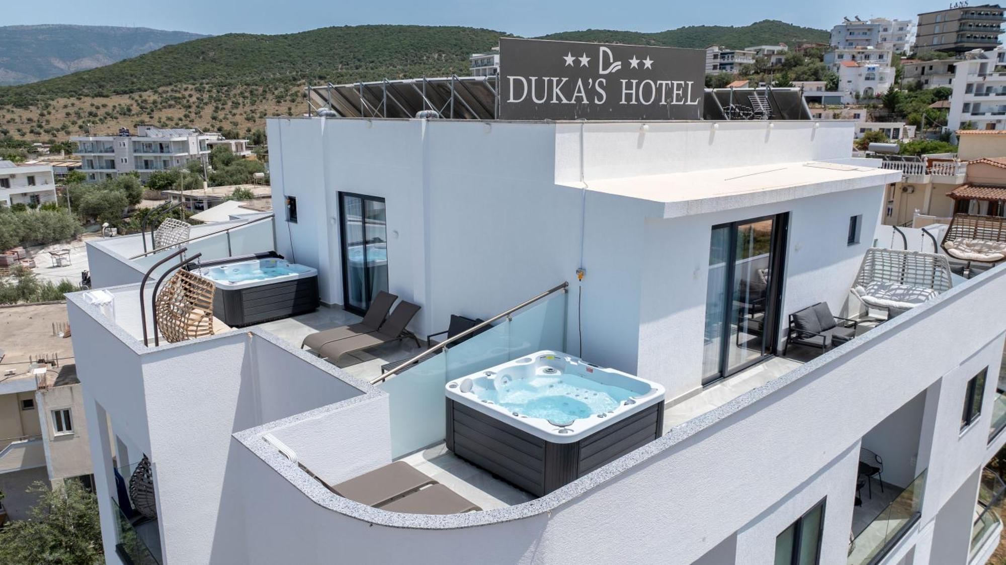 Duka'S Hotel Ksamil Exteriér fotografie